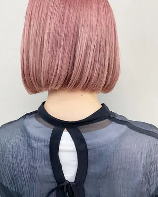 ショート カラー -福岡博多筑紫口- 大津成美のヘアスタイル