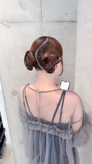 ヘアアレンジ はやしほのか｜ マンツーマン美容師のヘアスタイル