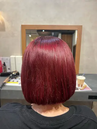 ショート カラー 明 (めい)のヘアスタイル