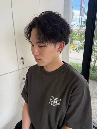 パーマ メンズ SLOW🫧 ルナ🫧のヘアスタイル
