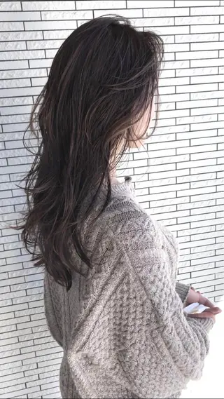 ロング カラー クドウレイ fifth神南のヘアスタイル