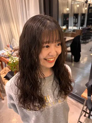 ロング ‪‪roon 平尾 菫ꔛ‬のヘアスタイル