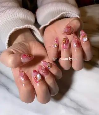 ネイル ネイルルームリッカ 𝐦𝐚𝐲𝐮のネイルデザイン
