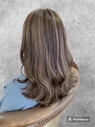 ロング カラー はるか /透明感カラーのヘアスタイル