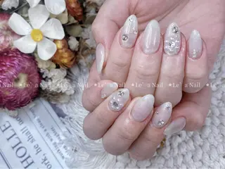 ミディアム カラー ネイル Le’a NailSalonのネイルデザイン