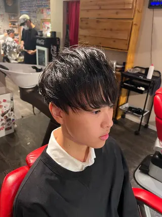 メンズ 江口 沙良のヘアスタイル