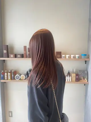 ロング ROCCO アイナ/ レイヤー透明感カラーのヘアスタイル