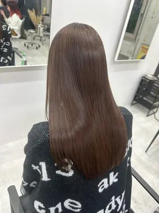 ロング カラー MAI/髪質改善/ 幹細胞トリートメントのヘアスタイル