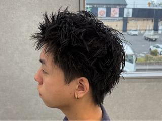 ショート メンズ 小笠原 栞菜のヘアスタイル
