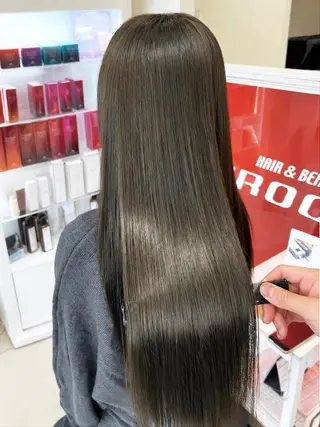 ロング 美髪縮毛矯正/ 似合わせ🔹田中 守のヘアスタイル