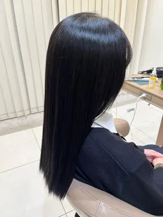 カラー モデル様募集中 田中ゆらのヘアスタイル