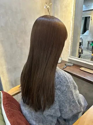 ロング カラー 原宿アンリ 山下卓也のヘアスタイル
