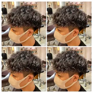 パーマ メンズ メンズパーマ特化 店長望月謙二郎のヘアスタイル