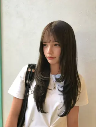 ロング 長屋 裕大のヘアスタイル