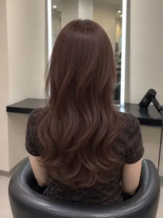 ミディアム カラー 🌈ウルトワ水素 髪質改善naru🌈のヘアスタイル