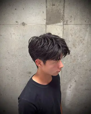ショート メンズ 永井 皓大のヘアスタイル