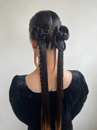 ヘアアレンジ 横田 愛梨のヘアスタイル