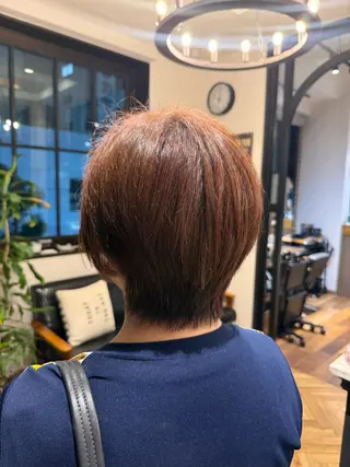 ショート 國分 真椰のヘアスタイル