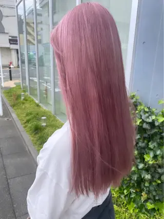 ロング カラー エクステ/ハイトーン /インナー礒野朱里のヘアスタイル