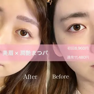 アイブロウ Li'a-eyes- 🩵のマツエク・マツパデザイン