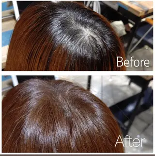 カラー ヘッドスパ🫧カラー たけとら🐯のヘアスタイル
