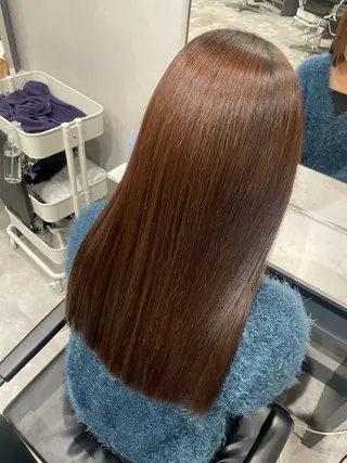 カラー パツボブ/暖色 西梅田/かえで🎀のヘアスタイル