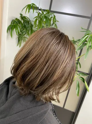 ショート 【溝の口の艶髪の神様 】EARTHのヘアスタイル