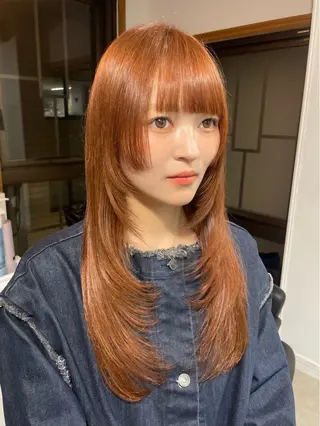 ミディアム 野町好花 レイヤー/髪質改善のヘアスタイル