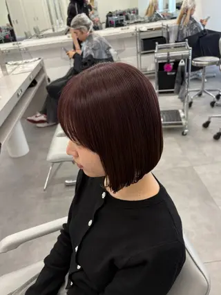 ミディアム 🖤韓国風カラー🩷 /ツヤ髪✨️はるかのヘアスタイル