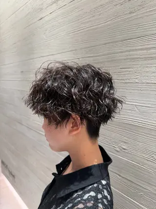ナカイフウタ/パーマ /透明感カラーのヘアスタイル
