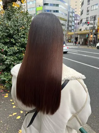 セミロング 【髪質改善特化･ 福田航洋】のヘアスタイル