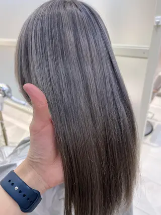セミロング カラー 艶カラー/ NAOKIのヘアスタイル
