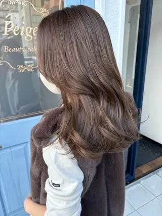 ミディアム peige 斉藤✨大人ヘアー✨のヘアスタイル