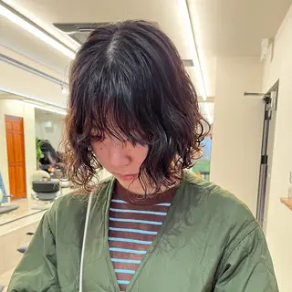 ショート パーマ 初めてのショート お任せください✂️のヘアスタイル