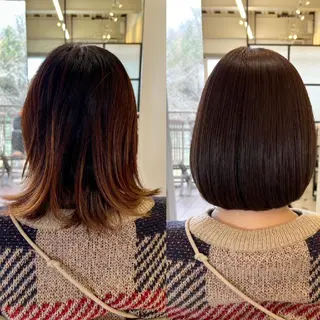 ショート 髪質改善専門店ar 南森町店のヘアスタイル
