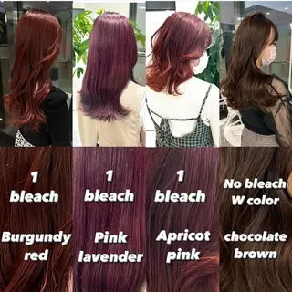 セミロング カラー パーマ ヘアアレンジ メンズ キッズ ネイル マツエク・マツパ アイブロウ KANAMI 🌏のヘアスタイル