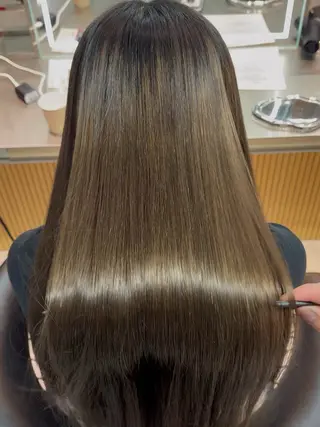 ロング パーマ ヘアアレンジ 【博多髪質改善】 吉村　清志のヘアスタイル