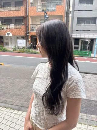 ロング カラー 🍒透明感×艶カラー 🍒こなんのヘアスタイル