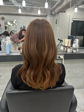 ロング カラー Endearing 🌟銀座のヘアスタイル