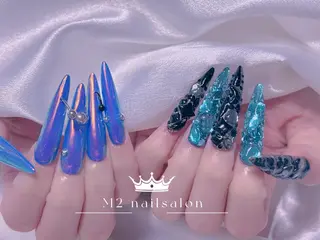 ネイル 長さだし専門店 M2 rikaのネイルデザイン