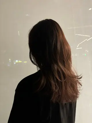 ロング カラー 🍓ブリーチカラー 🎀nene🍓のヘアスタイル