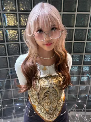 ロング Noe🎀 梅田美容師のヘアスタイル