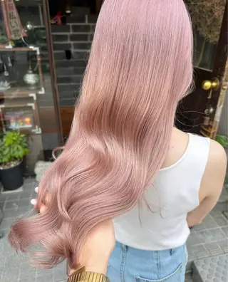 ロング カラー 玉木 育実のヘアスタイル