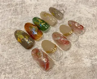 ネイル Nail •Head スパFortunaのネイルデザイン