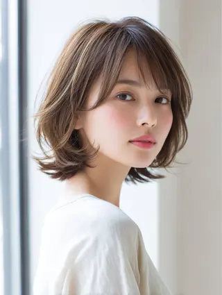 ショート カラー チカ ショート 髪質改善のヘアスタイル