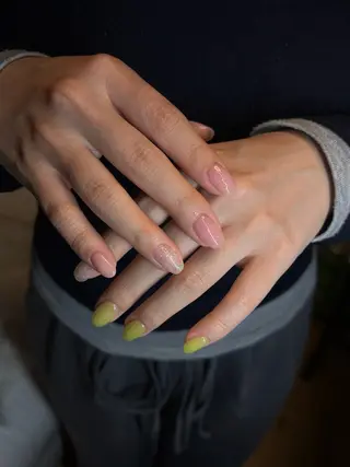 ネイル muu.表参道 まつげネイルヘアーのネイルデザイン