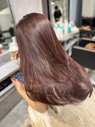 ロング 透明感カラー🇰🇷 レイヤー✨桑原　研太のヘアスタイル
