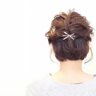ヘアアレンジ EARTH 池田 雄太のヘアスタイル