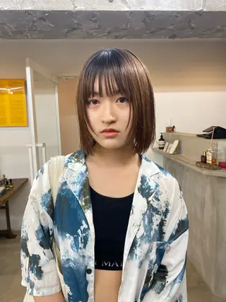 ミディアム uta ウタのヘアスタイル
