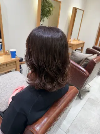 ミディアム FUJIIKANON /パーマモデル募集中のヘアスタイル